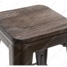 Барный стул Tolix Bar wood CColl T-2103B-26 (Толикс Бар вуд Сиколл T-2103B-26)
