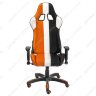 Компьютерное кресло Line белое/оранжевое/черное (Лайн)