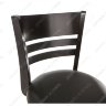 Барный стул Salon cappuccino / black (Салон капучино/черный)